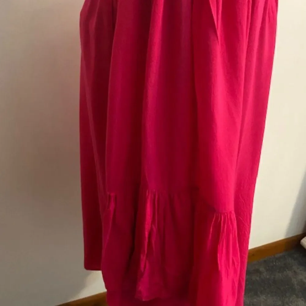 Elan Pink off the shoulder bell sleeves tunic. size OS - Picture 3 of 4